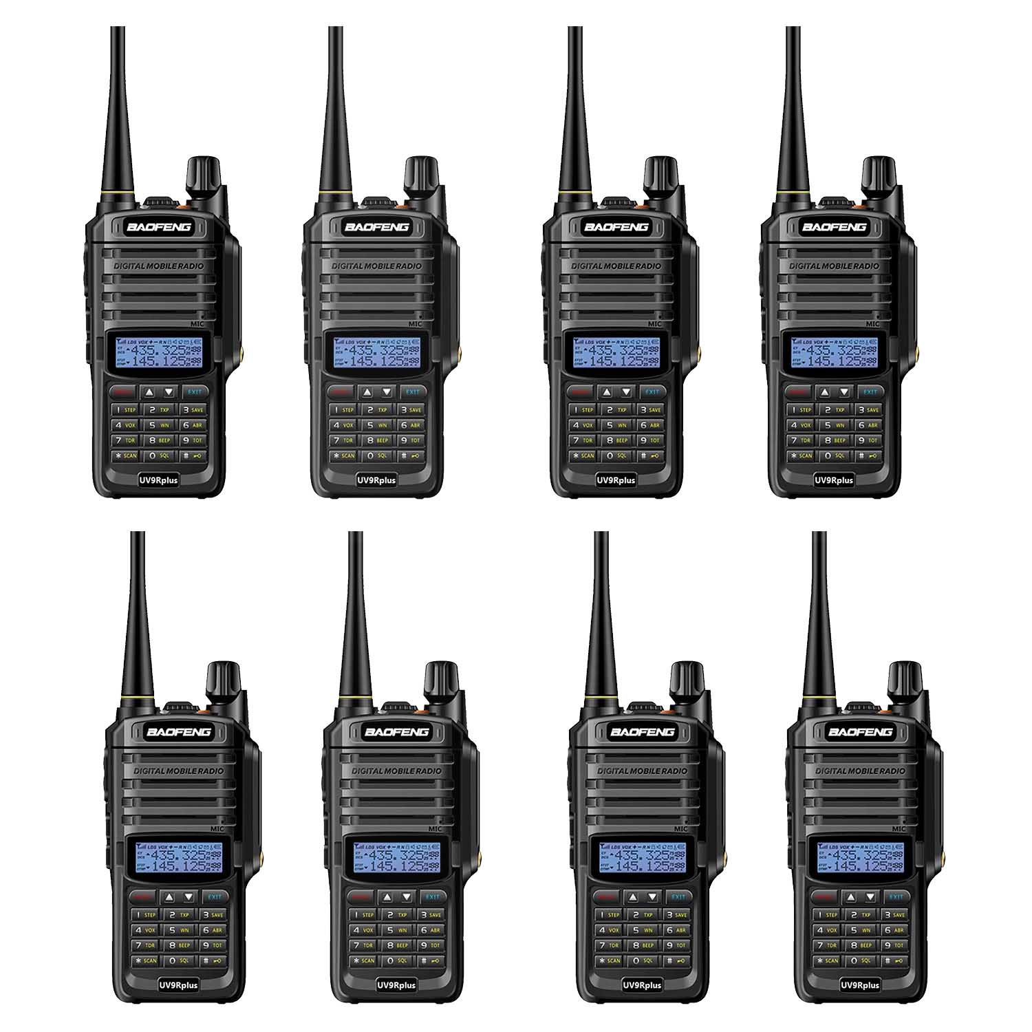 baofeng uv-9r plus 8watts walkie talkie