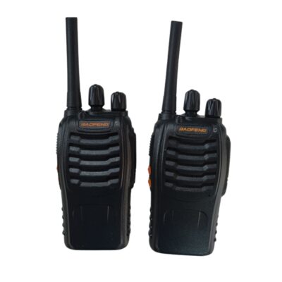 Baofeng 2 Pcs BF-888H 400-470 MHz 16-CH Handheld Two-Way Radio Walkie Talkie (Black)